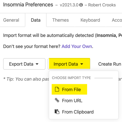 Daten aus Datei importieren