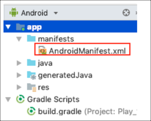 Android-Manifestdatei